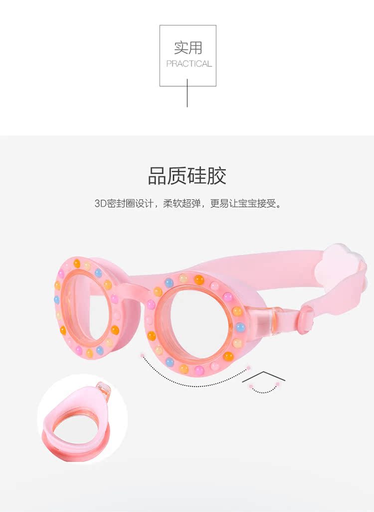 Kính bơi cho trẻ em Van Dean HD kính bơi chống nước và chống sương mù - Goggles kính bơi seals