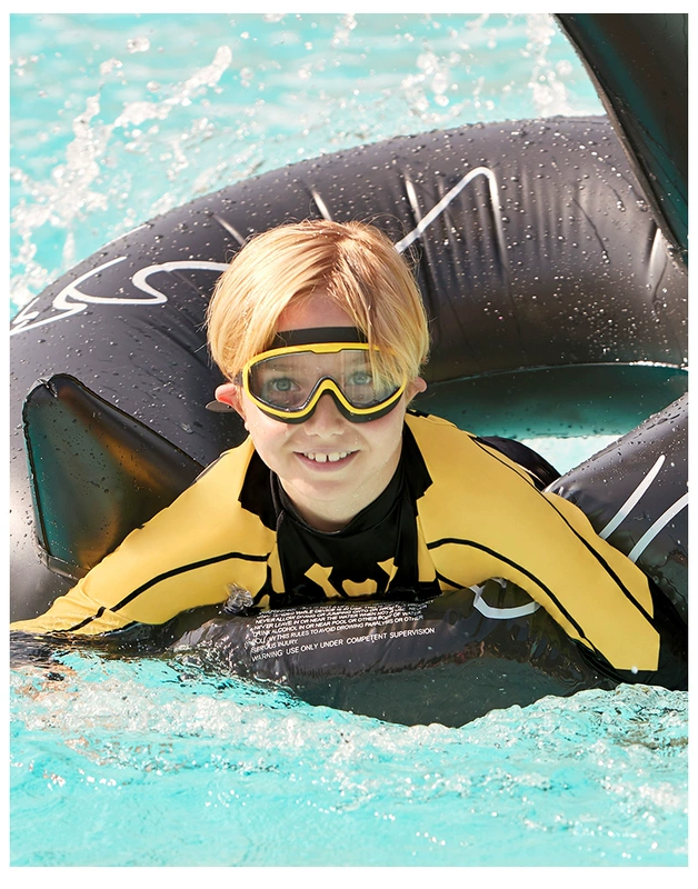 Fan Dean trẻ em chia áo tắm kỹ thuật số 3D in ba chiều chống nắng cậu bé chống clo trong áo tắm lớn cho bé trai - Bộ đồ bơi của Kid