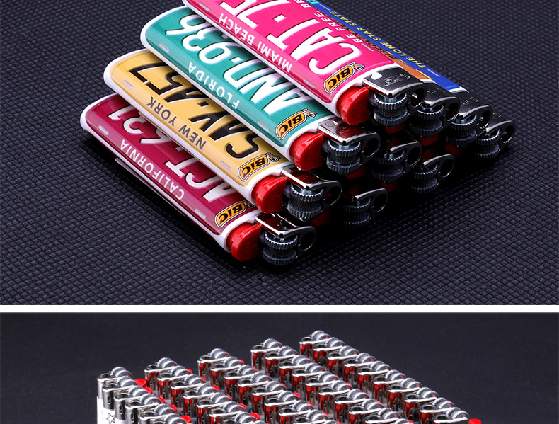 Pháp Bick bic ròng rọc J3J5J6 với cây sậy 10 gậy dùng một lần an toàn chống nổ bánh xe - Bật lửa hộp quẹt khò