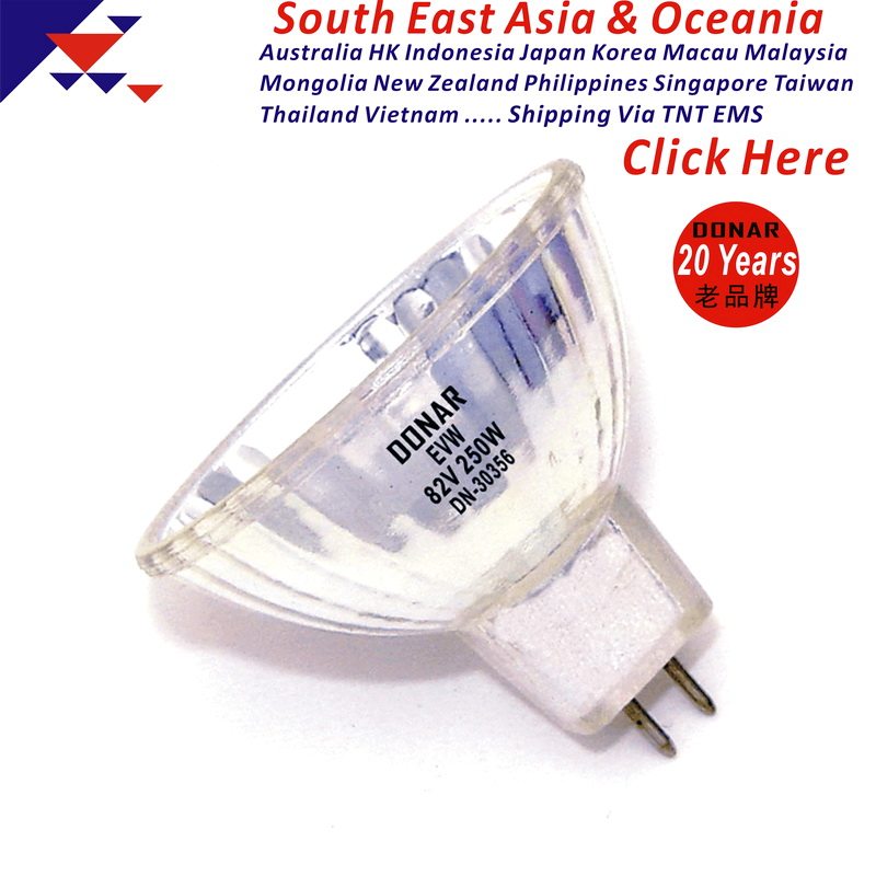 EVW 82V250W halogen cup light photography enlarge slide machine projector lamp cup halogen tungsten bulb 82V