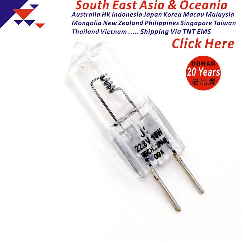 22 8V110W halogen lamp rice bulb Kenshavi Lily CZ905-22 surgical shadowless bulb 22 8V