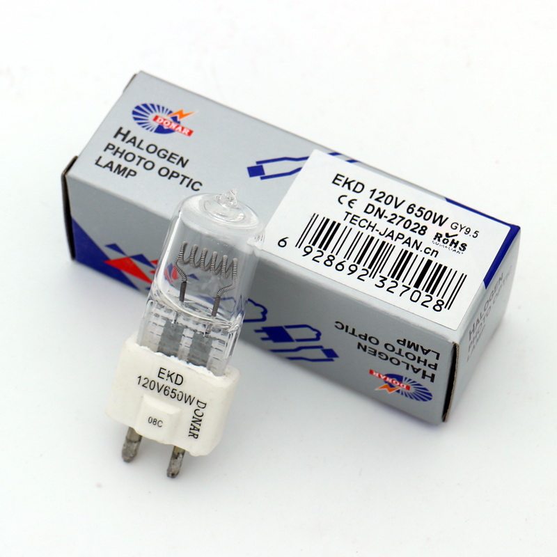 DONAR EKD 120V650W Halogen Lamp Ball Lighting Projector Slide Machine Tungsten Bubble 120V