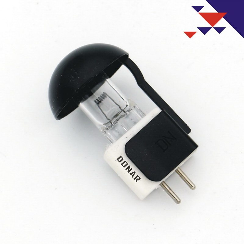 24V50W halogen lamp bead black head with umbrella single hole cold light operating room without shadow halogen bulb medical accessories