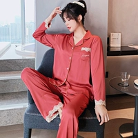 Сексуальная пижама, демисезонный лонгслив, шелковый летний комплект, 2023