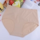 Quần lót nữ thắt lưng cotton kích thước lớn không có dấu vết cotton 裆 Quần đùi nữ cao eo quần đùi nữ sinh viên quần short đầu