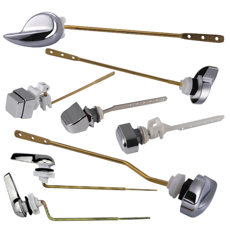 马桶配件老式分体马桶扳手座便器抽水马桶水箱配件前扳式侧扳按钮