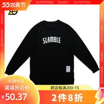SLAMBLE autumn new long sleeve mens t-shirt womens speed dry perspiration sports throw basketball clothes loose running training