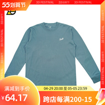 SLAMBLE autumn new pure color long sleeve T-shirt male and female round collar pure cotton 100 hitch bottom shirt head jacket trend