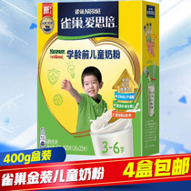4 boxes of Nestle gold childrens milk powder 3-6 years old 400g grams Student growth April 21