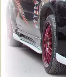 New Mitsubishi Southeast Lingyue size surround modified side skirt V3 Lingyue shark side skirt side shovel four-piece set