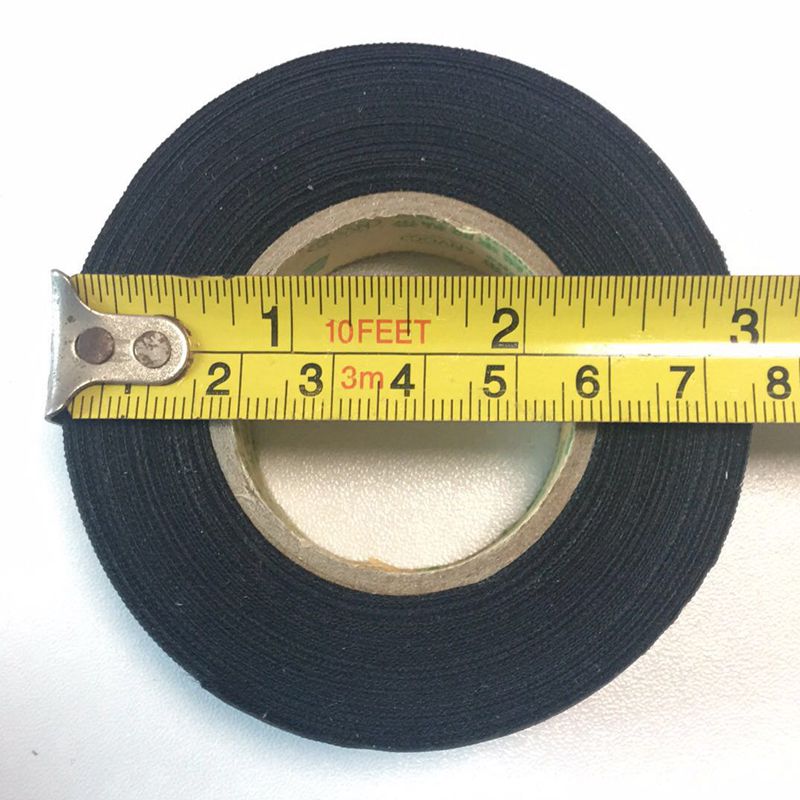 Yongle 9523e vải polyester acetate vải cabin chịu nhiệt độ cao 125 độ chống cháy băng sợi vải xe dây nịt - Băng keo băng keo cách điện 3m