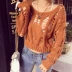 Hàng dệt kim rò rỉ Phụ nữ mỏng Openwork Tops Hooked Hoa rỗng lỗ Áo len Đầu cá tính Tide Thời trang Sexy Đan Cardigan