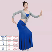 Xiaobu Shao Peacock Dai Nationality Dance Practice Skirt Folk Dance Performance Skirt is required for the Level 10 Chinese Dance Examination