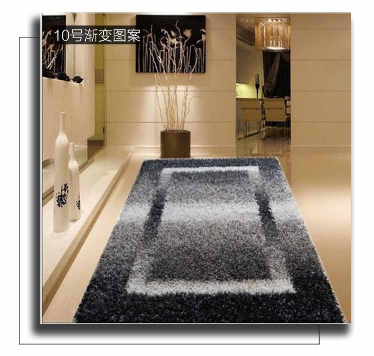 Đơn giản hiện đại phong cách châu Âu Nút thắt Trung Quốc cộng với thảm lụa gradient phòng khách bàn cà phê phòng ngủ cạnh giường - Thảm thảm đỏ trải sàn