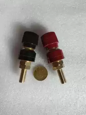 555 all-copper terminal lengthened M8 new inverter terminal power terminal red and black