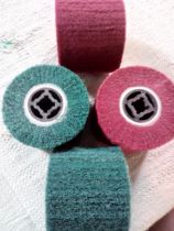 120 * 100 wire drawing wheel red coarse red super soft 7447 green 8698 wire drawing wheel red Italian material