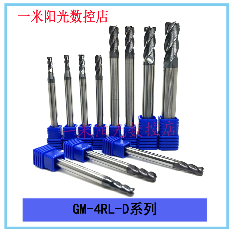 Zhuzhou Diamond Round Nose Extended Alloy Milling Cutter Gm-4Rl-D6.0R0.5 D8.0R0.5 10.0R0.5