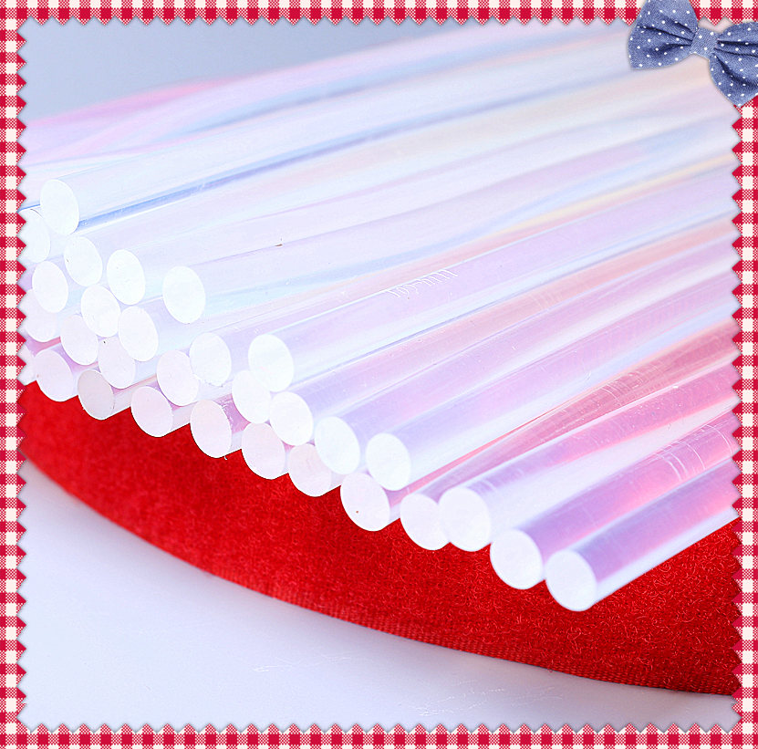 Hot Melt Adhesive Stick Adhesive Tape 7mm Thermal Glue Gun High Adhesive Transparent Hot Melt Adhesive Rod Plastic Electric Hot Sol 7 mm glues