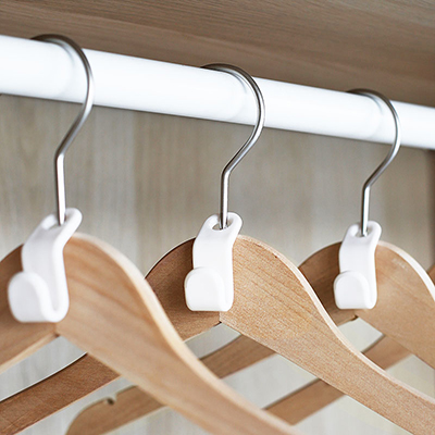 Creative non-slip hanger magic hanger companion mini hook hook stackable hook super space saving 12 packs