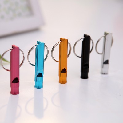 Outdoor Supplies Metal Survival Whistle Distress Whistle Survival Whistle Aluminum Whistle Whistle High Volume
