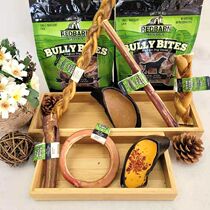 American RedBarn Red Barn Bull Whip Twist Twist Bull Ring Dogs Dog Math Stick Tooth Resistant Snacks Snacks