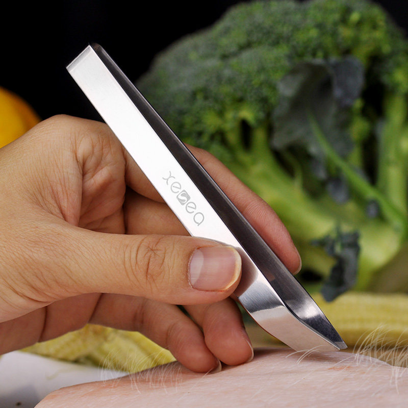 Stainless steel pig hair clip fish bone fish bone tweezers pull pig hair clip kitchen pull chicken hair duck hair pliers hair puller