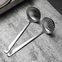 304 stainless steel spoon colander with hook hot pot spoon long handle soup colander set soup spoon porridge spoon porridge spoon