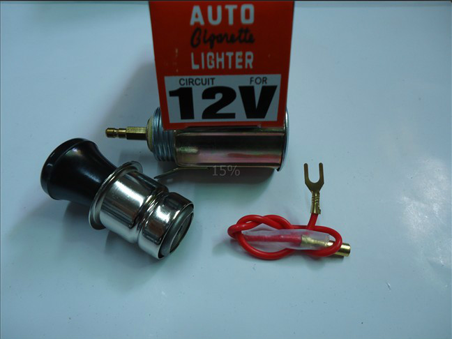 General Motors bật lửa 12V24V bật lửa thuốc lá lắp ráp nhẹ Changan sao Wuling phụ kiện với lập trường - Âm thanh xe hơi / Xe điện tử máy hút bụi ô tô bosch