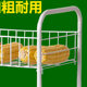 Fruit and vegetable storage rack vegetable rack kitchen supplies storage basket household mobile trolley multi-layer storage rack