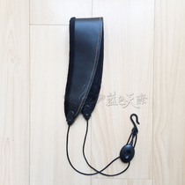 Sax clarinet genuine leather neck strap with harness hanging strap with musical instrument harness anti-decoupling soft and comfortable