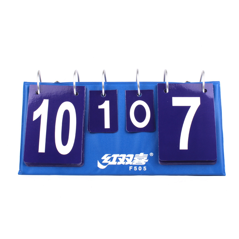 Red Double Happiness DHS Table Tennis Game Scoreboard Scoreboard Simple F505