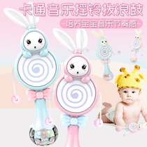 Baby toys 3-6-12 months newborn baby hand Bell 0-1 year old boys and girls baby Rhythm Stick puzzle 8