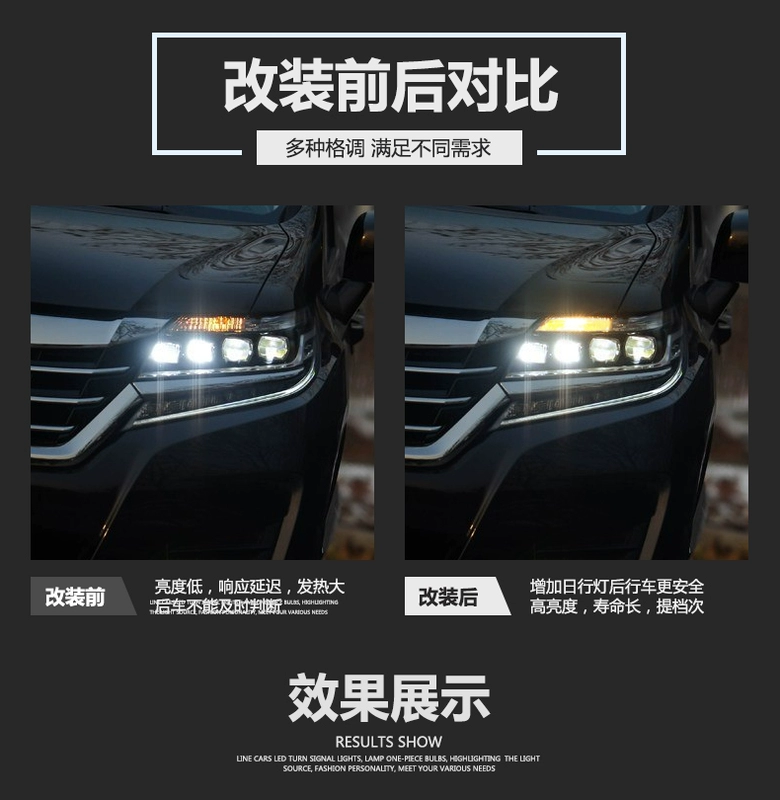 xi nhan vision Thích hợp cho xe Honda Alison sửa đổi đèn LED ba màu tích hợp đèn báo rẽ ban ngày ánh sáng rộng xi nhan vario đèn hậu tích hợp xi nhan winner x