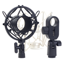 Capacitive microphone fixing clip accessories microphone metal shockproof frame live shock damping anti-fall anti-slip wheat shelf
