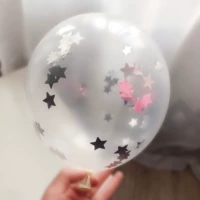 Серебряные блестки-звездочки 20 шт. (при покупке 2-х туфля-лодочка в подарок)