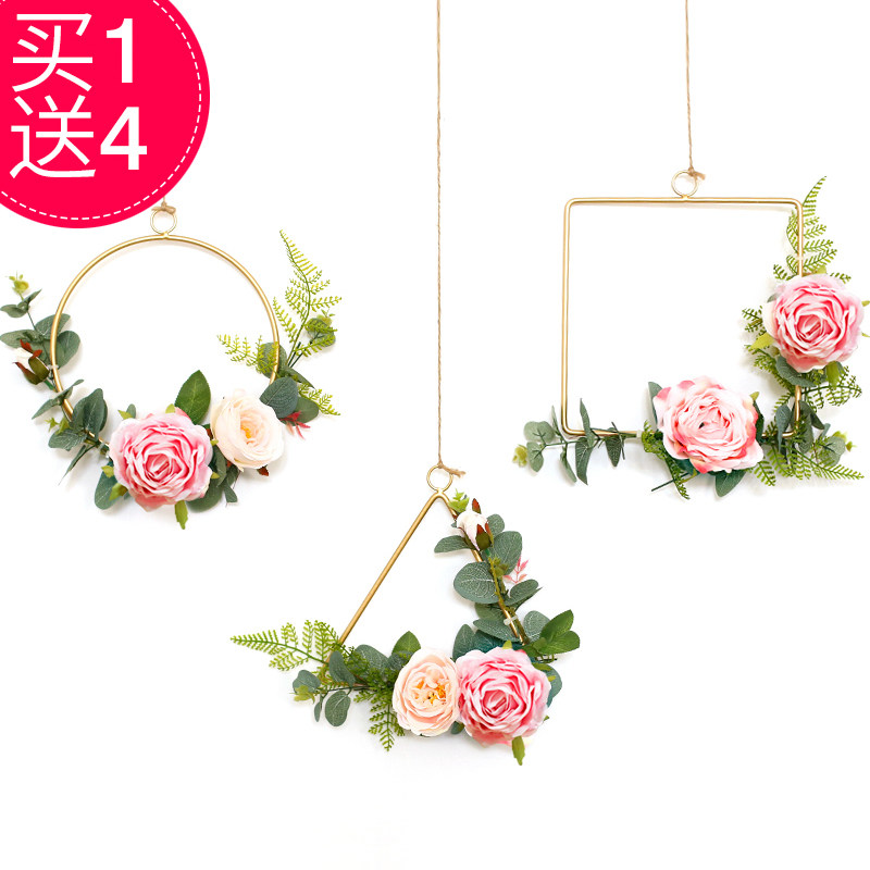 Creative Nordic ins bedroom dining room wall wall decoration room small accessories wall hanging tea shop