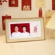 Длинная деревянная фоторамка