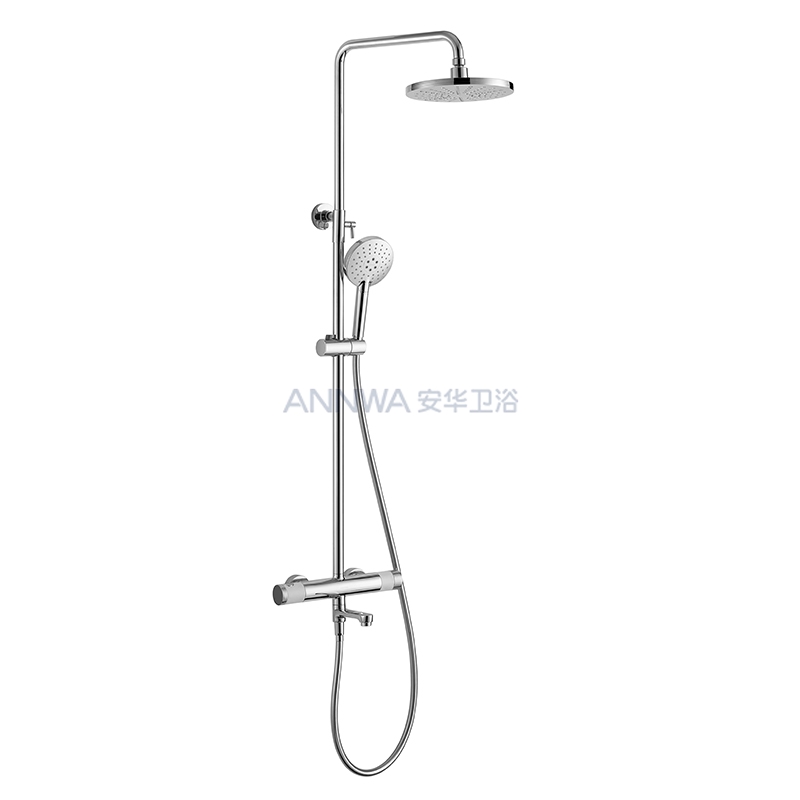 Anwar bathroom three-function constant temperature pole shower shower shower home