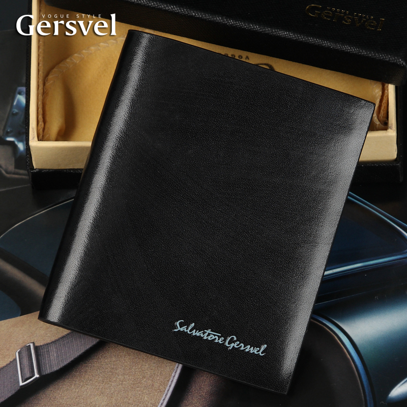 Wallet Men's Wood Striped Bull Leather Men Short And Vertical Money Wallet Wallet Men's Style Leather Clips Multi-Position Fashion Trends