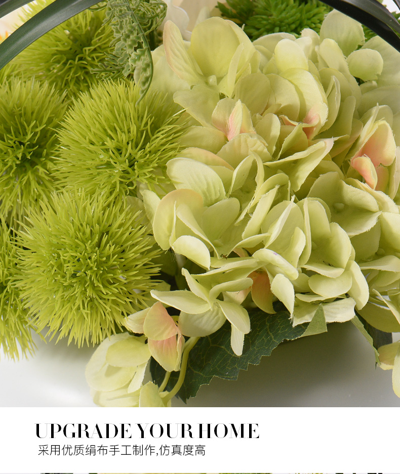 I and contracted callas dried flower simulation flowers, ceramic vases, flower hotel mock up room sitting room false furnishing articles