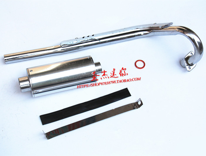 110-125CC xe máy off-road phụ kiện nhỏ và thể thao cao Apollo sửa đổi ống xả ống xả Kawasaki - Ống xả xe máy bô xe ex 135