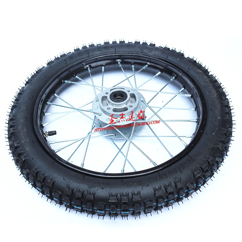 Phụ tùng xe mô tô địa hình thể thao cỡ trung và nhỏ của Apollo Lắp ráp bánh trước 14 inch và 12 inch Lốp xe bánh xe máy