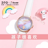 Sanrio, hello kitty, детские водонепроницаемые милые радужные детские часы