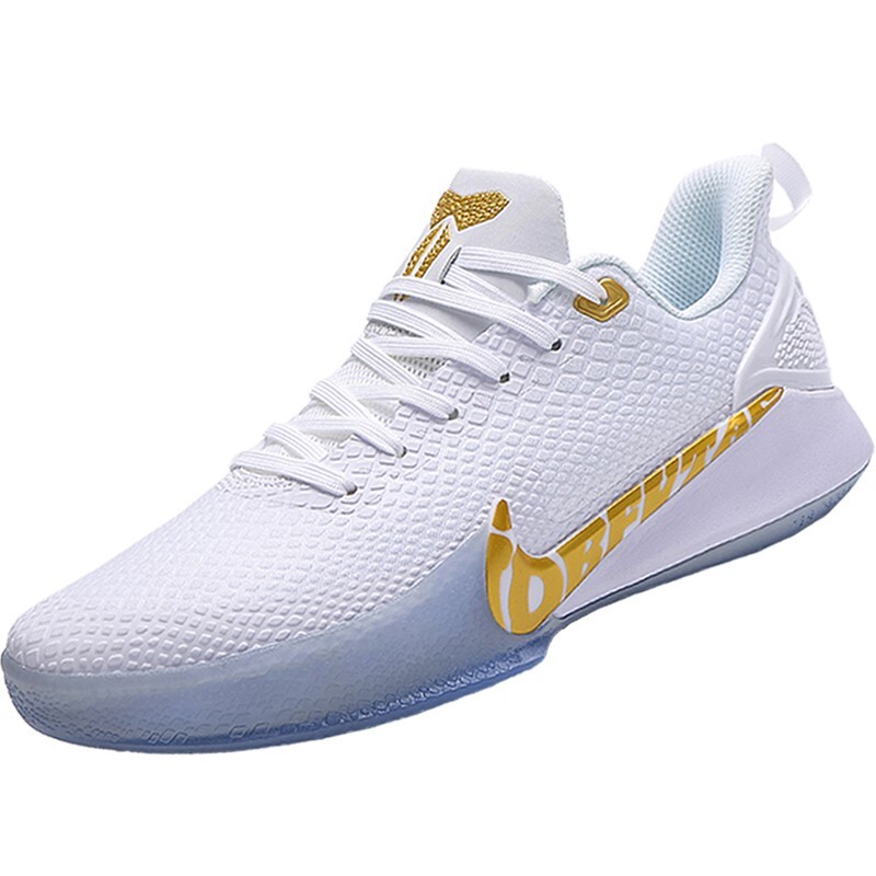 Kobe Bryant Black Mamba Spirit 2Nd Generation 5 Mesh Breathable Low-Top Practical Basketball Shoes for Male Students Sports Putian Sneakers