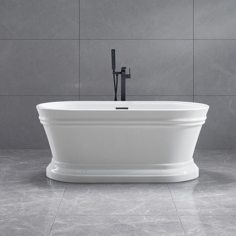 Japanese Wavy Stripesd French Art Classical Independent Simple Home Acrylic Imperial Concubine Bathtub 1.5 - 1.7m Japanese Wavy Stripesd French Art Classical Independent Simple Home Acrylic Imperial Concubine Bathtub 1.5 - 1.7m
