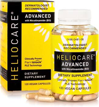 ຕົວແທນການຊື້ Heliocare Advanced Nicotinamide B3 Supplement ໃນສະຫະລັດ: Niaci