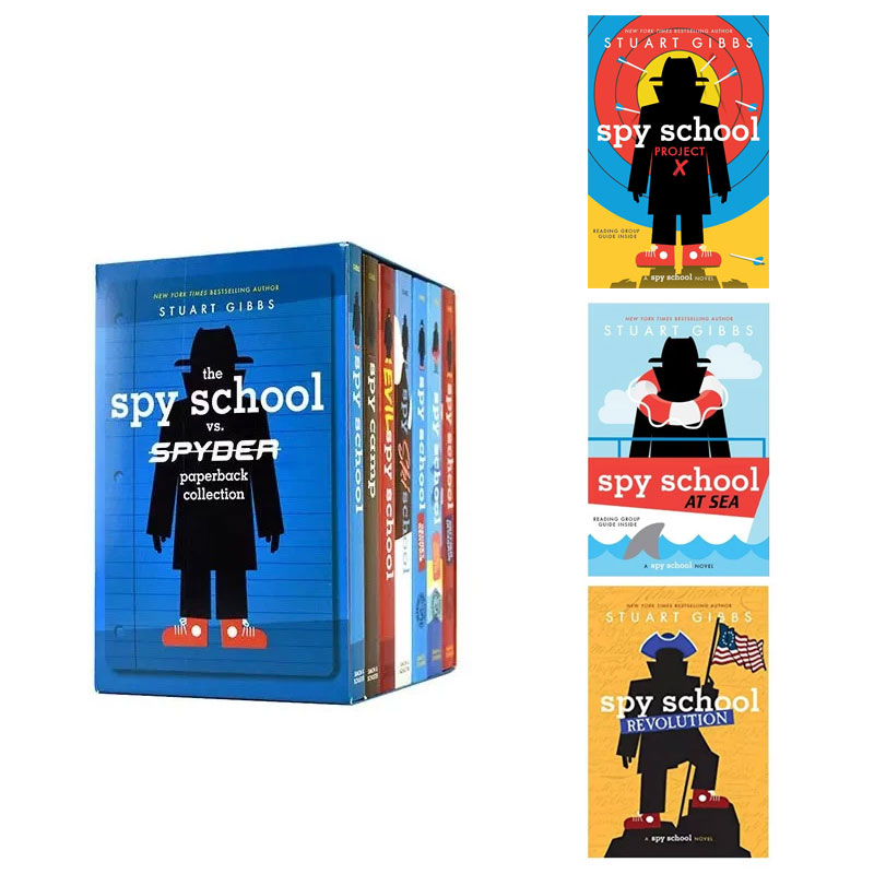 Spy School 平凡な少年がスパイに〜面白い子供英語小説　洋書7冊 The Spy School系列10册，让孩子轻松爱上英语阅读？🧐深度解读与