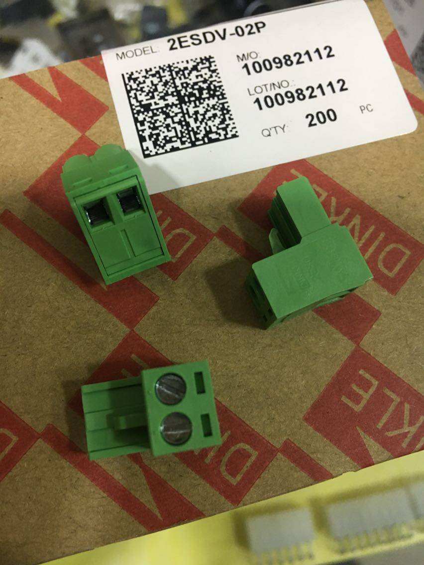 Macho DINKLE 2ESDV-02P head wiring terminal 3P4P5P6P7P8P10P5 08MM spacing plug