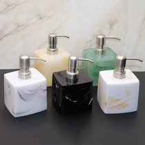 Hotel bathroom hand sanitizer bottle European shampoo Shower gel lotion dispensing pressing bottle Empty bottle Soap dispenser