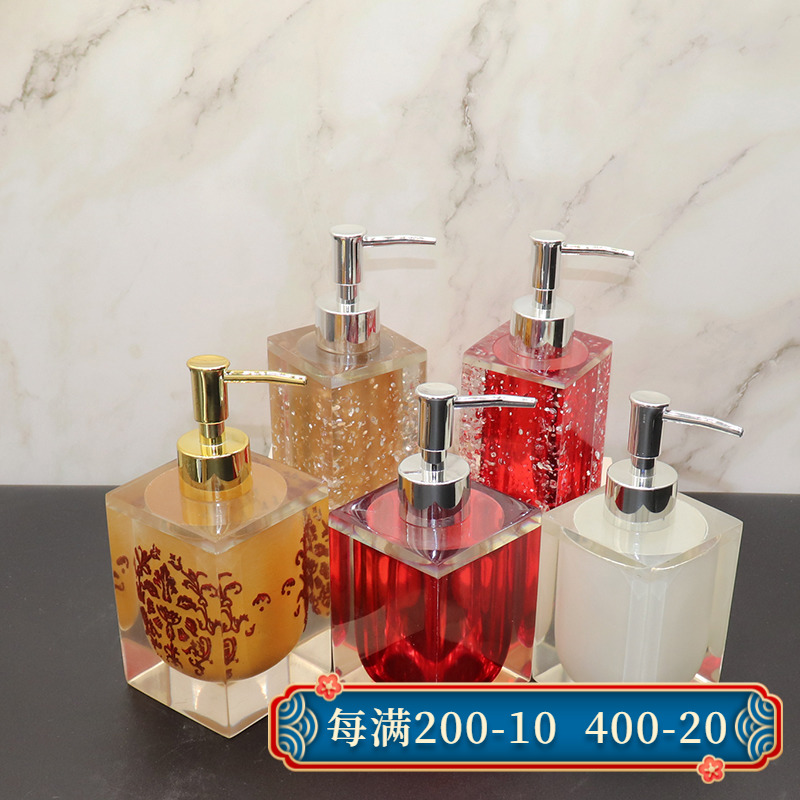 Eurostyle Hand Sanitizer Bottles Creativity Lotion Bottle Hotel Clubhouse Dress Shampoo body lotion Bath Lotion Press Split Bottle
